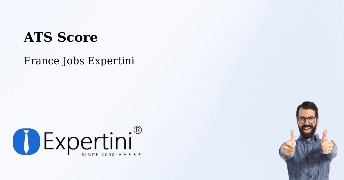 Resume ATS Score & Job Description Match Tool – Lorient - France Jobs Expertini